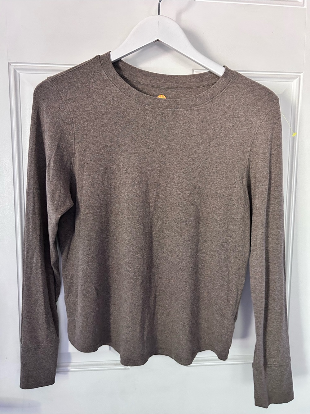 C&C California Women's Long Sleeve Crewneck - Brown Taupe